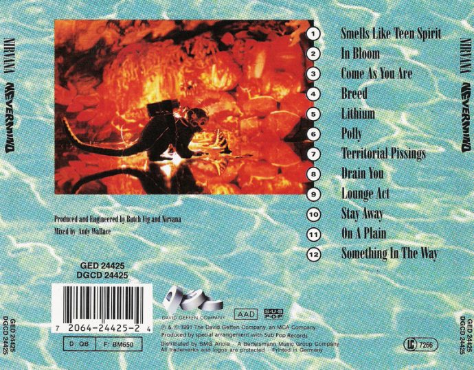 nevermind back cover