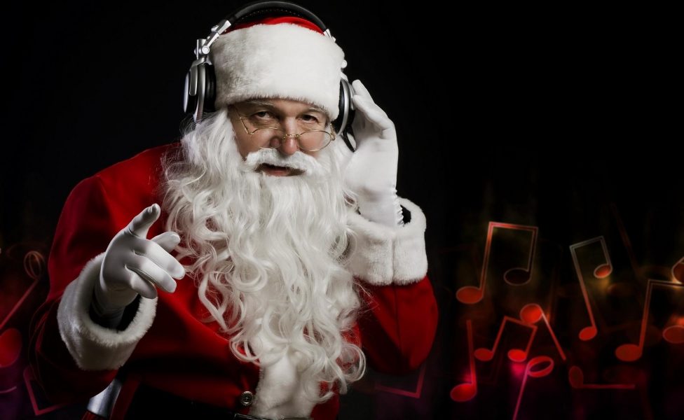 Santa-Claus-Christmas-rock music новогодние подборки дед мороз