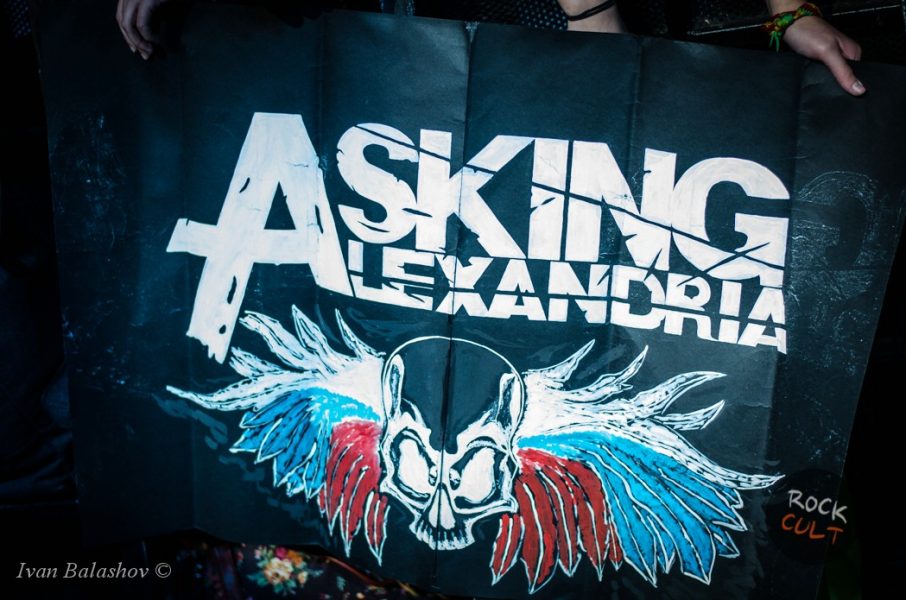 Asking Alexandria концерт в Питере (Космонавт) 30.10.15