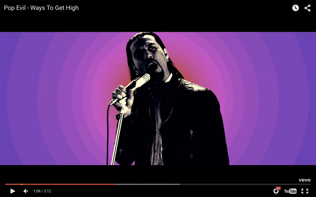 Rocking high. Pop Evil - work. To way песня.