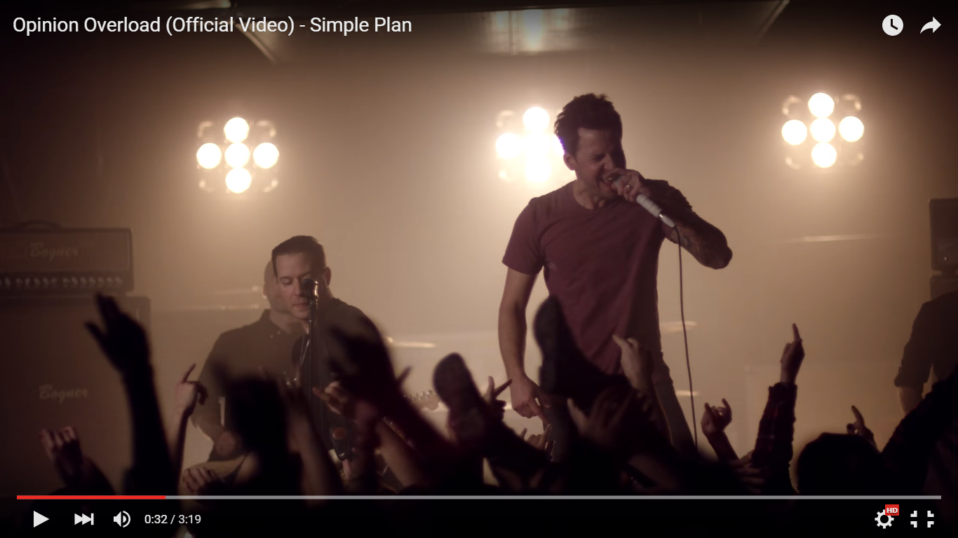 Opinions песня. Simple Plan - opinion Overload. $Not - simple [Official Video].