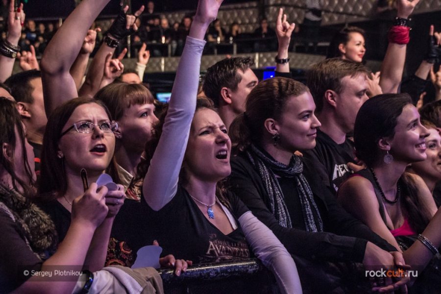 Фотоотчёт | Avantasia в Москве | Ray Just Arena | 06.04.2016