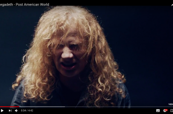 Megadeth выпустили клип на песню Post American World