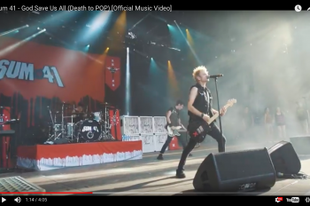Sum 41 выпустили клип на песню God Save Us All (Death To Pop)