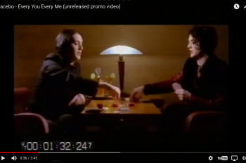 Placebo выпустили неизданный ранее клип на песню Every You Every Me
