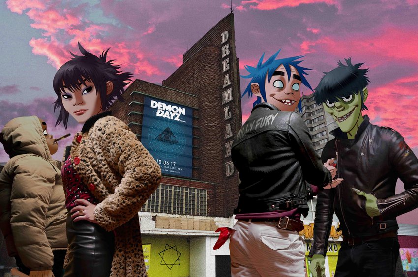 Gorillaz организовали свой фестиваль Demon Dayz