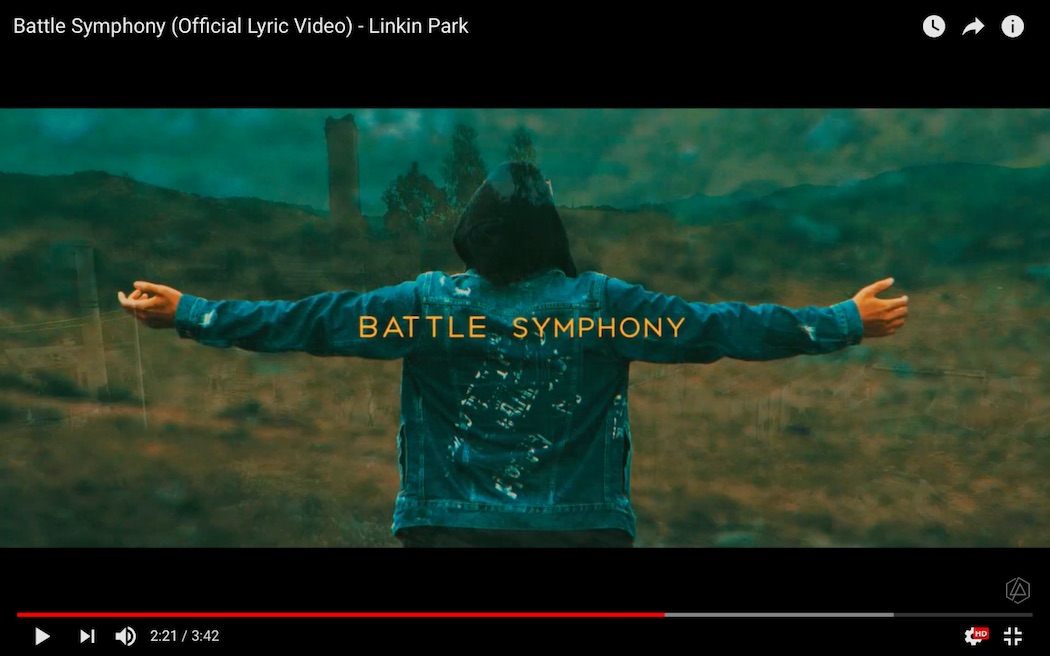 Battle Symphony Linkin Park. Battle Symphony. Linkin Park скрины Lyric Video.