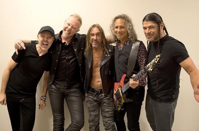 Metallica выступили с Игги Попом в Мехико