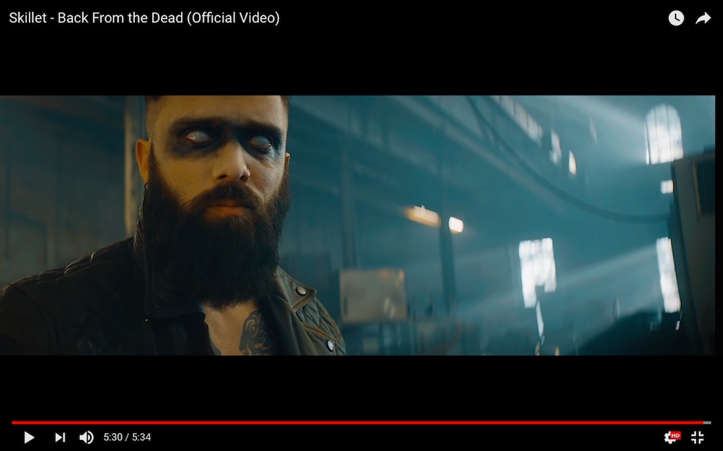 Skillet выпустили клип на песню Back From The Dead