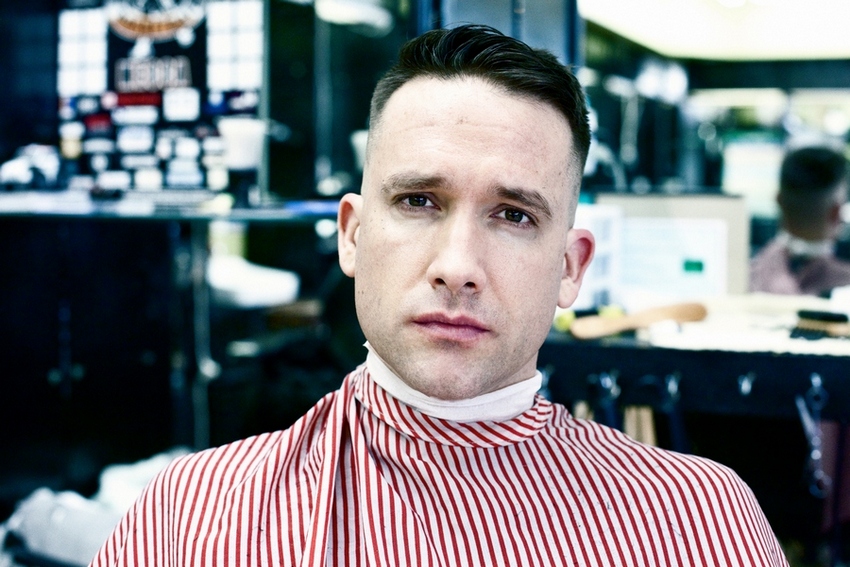 October 17, 2011. Durham, NC.
Jamie Stewart of XiuXiu, photographed in Durham, NC for promo for his upcoming album, to be released in February 2012.