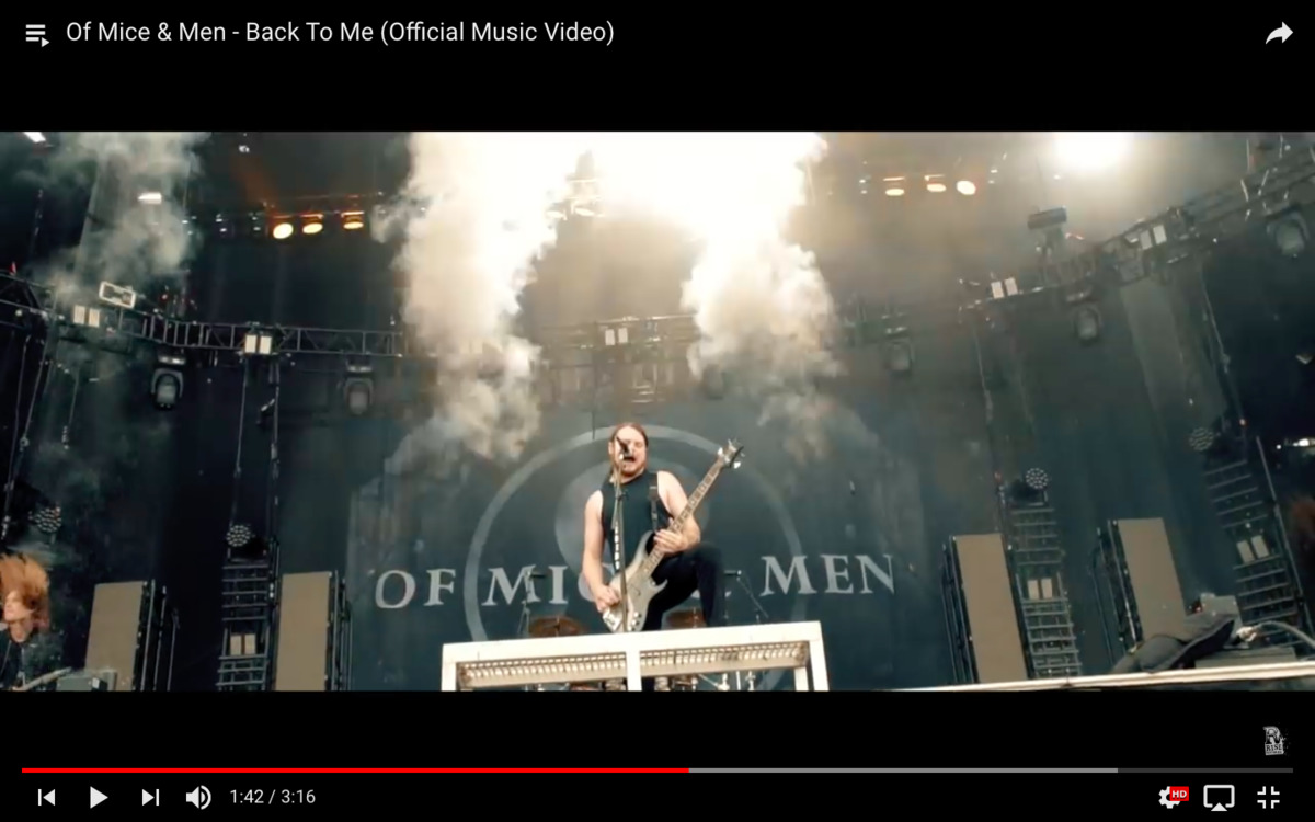 15 песен назад. Back to me of Mice & men. Of Mice men Pain.