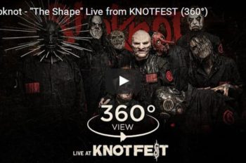Slipknot выпустили лайв-видео на The Shape с обзором 360°