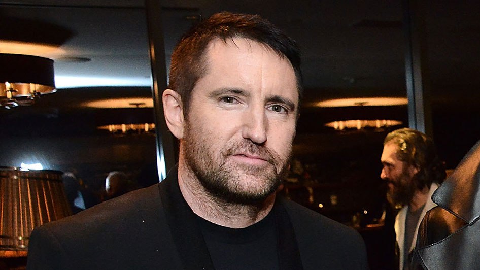 WEST HOLLYWOOD, CA - DECEMBER 14:  Trent Reznor, Michael Keaton and Atticus Ross attend the cinema prive And PANDORA Jewelry host a special screening of "Gone Girl" on December 14, 2014 in West Hollywood, California.  (Photo by Araya Diaz/Getty Images for cinema prive)