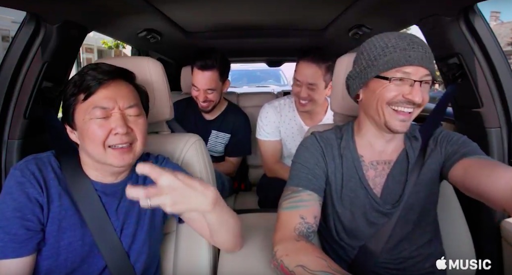 В Сети появился эпизод Carpool Karaoke с Linkin Park