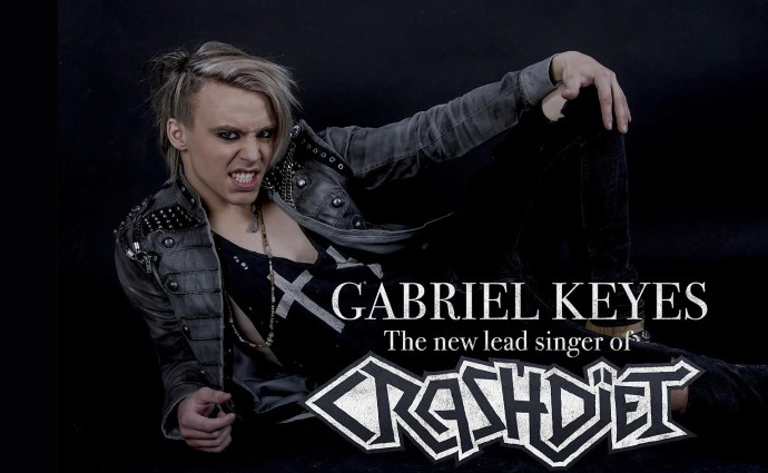 Crashdiet представили нового вокалиста