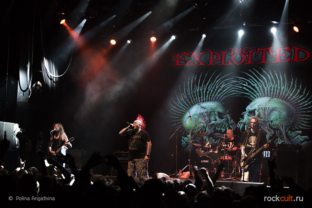 The Exploited в Питере | A2 Green Сoncert | 17.02.2018