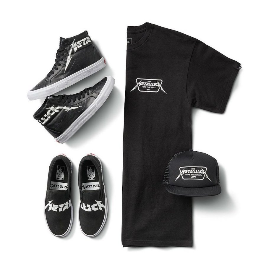 Metallica выпустили коллекцию обуви, одежды и аксессуаров вместе с Vans