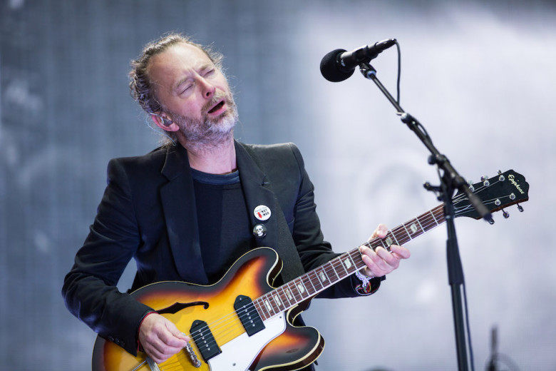Mandatory Credit: Photo by Amy Muir/REX/Shutterstock (8928933d)
Radiohead - Thom Yorke
TRNSMT Festival, Glasgow, Scotland, UK - 07 Jul 2017