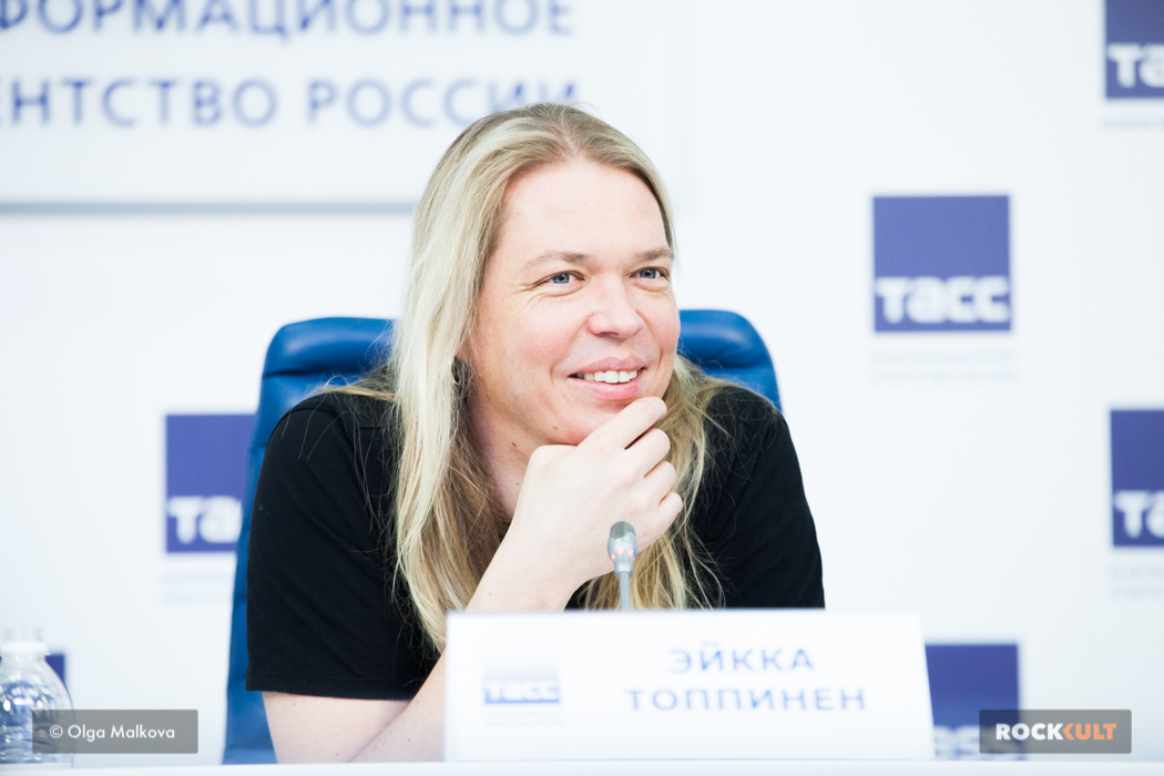 Фотоотчет | Пресс-конференция Apocalyptica в Москве | ТАСС | 20.03.2018