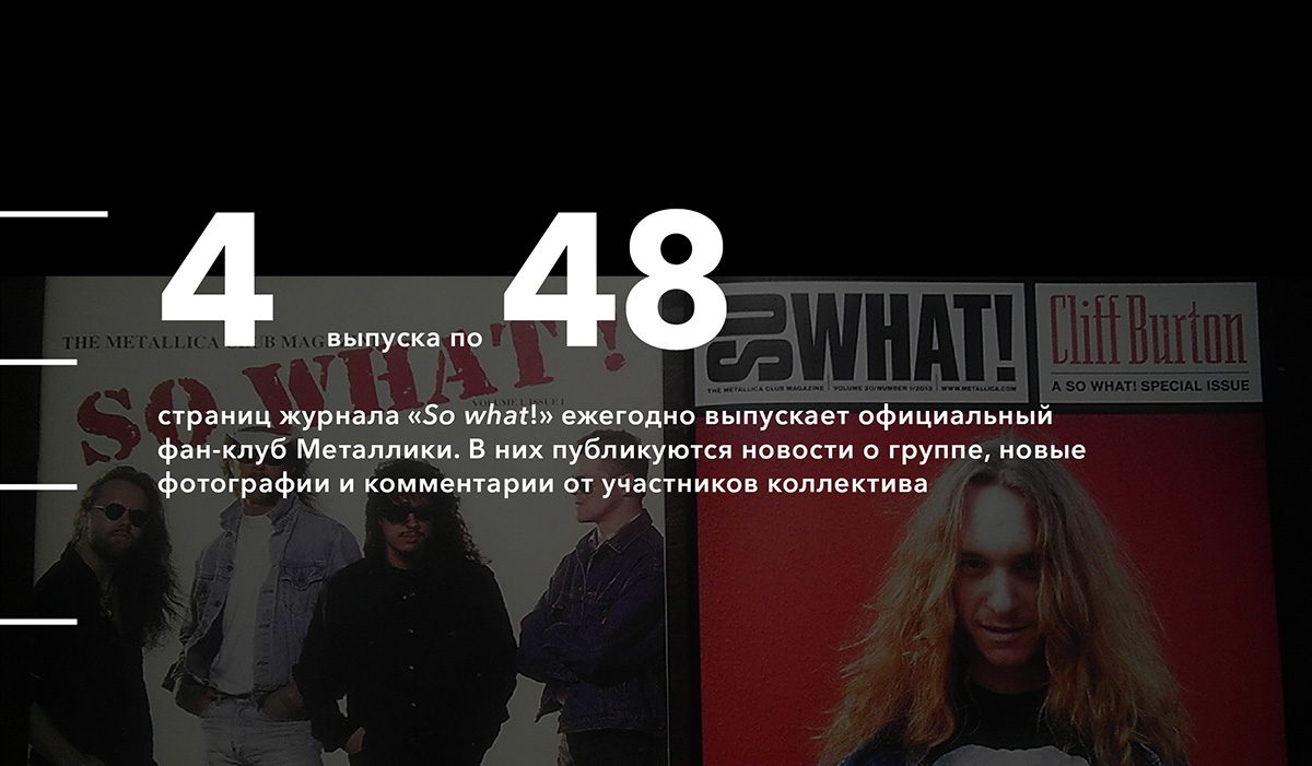 Metallica в цифрах