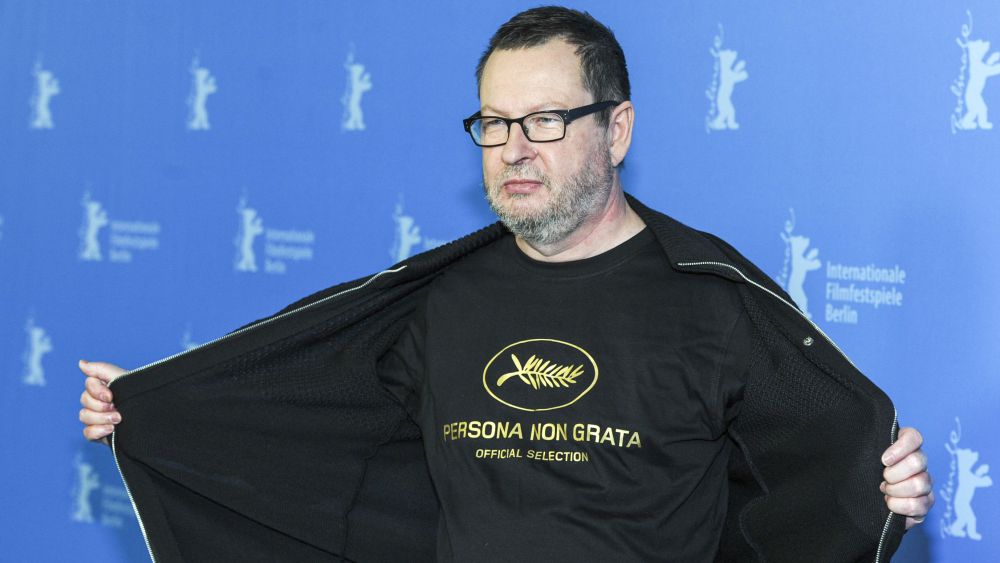 Mandatory Credit: Photo by Picture Perfect/REX/Shutterstock (3553568g)
Lars Von Trier
'Nymphomaniac: Volume I' film photocall, 64th Berlinale International Film Festival, Berlin, Germany - 09 Feb 2014