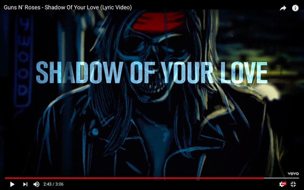 Gun трек. Shadow песня. Love Shadow песня. Shadow of your Love Guns n' Roses Ноты. Картинка Shadow песня.