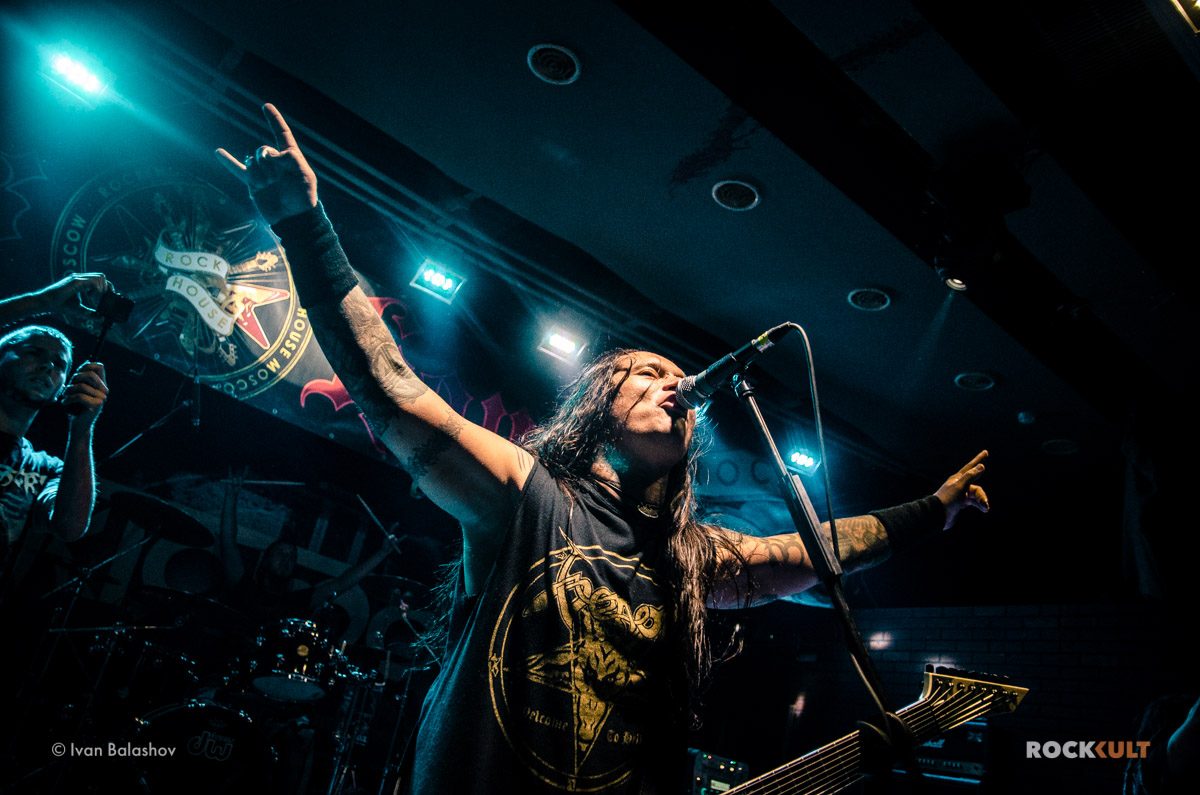 Фотоотчет | Ektomorf в Москве | Rock House | 05.10.2018