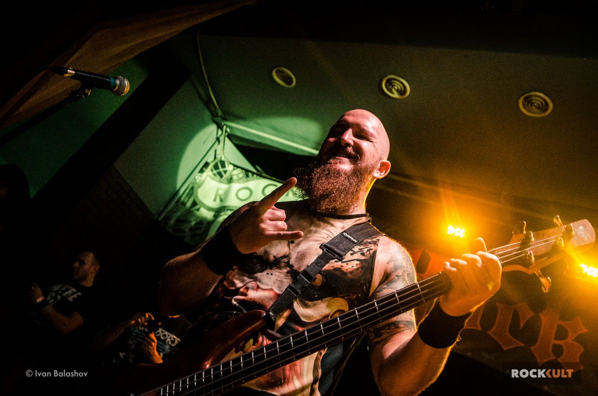 Фотоотчет | Ektomorf в Москве | Rock House | 05.10.2018