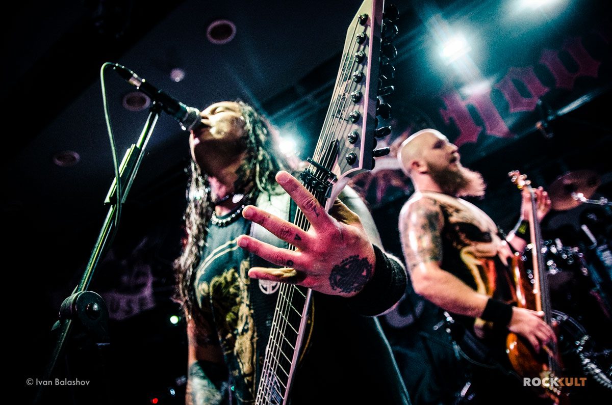 Фотоотчет | Ektomorf в Москве | Rock House | 05.10.2018