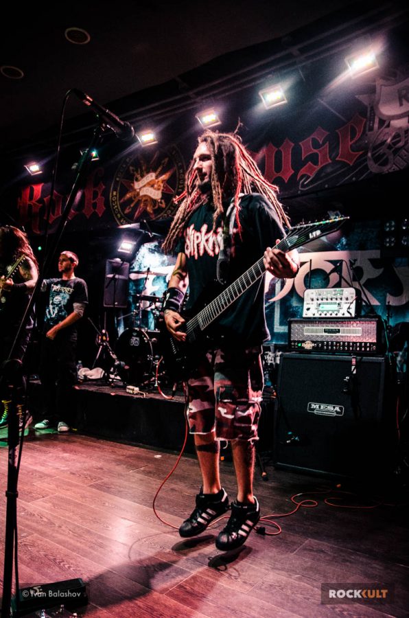 Фотоотчет | Ektomorf в Москве | Rock House | 05.10.2018