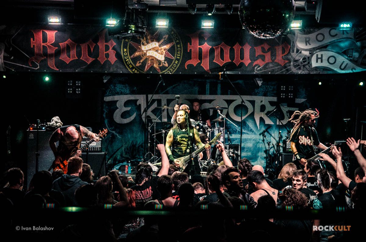 Фотоотчет | Ektomorf в Москве | Rock House | 05.10.2018