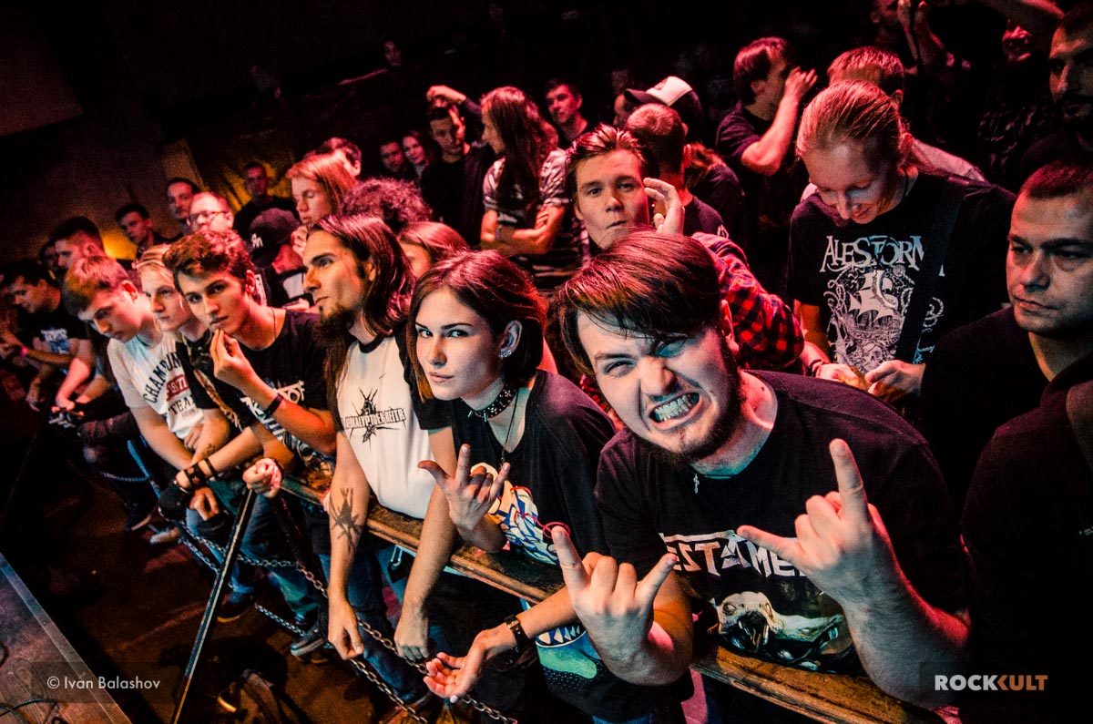 Фотоотчет | Ektomorf в Москве | Rock House | 05.10.2018