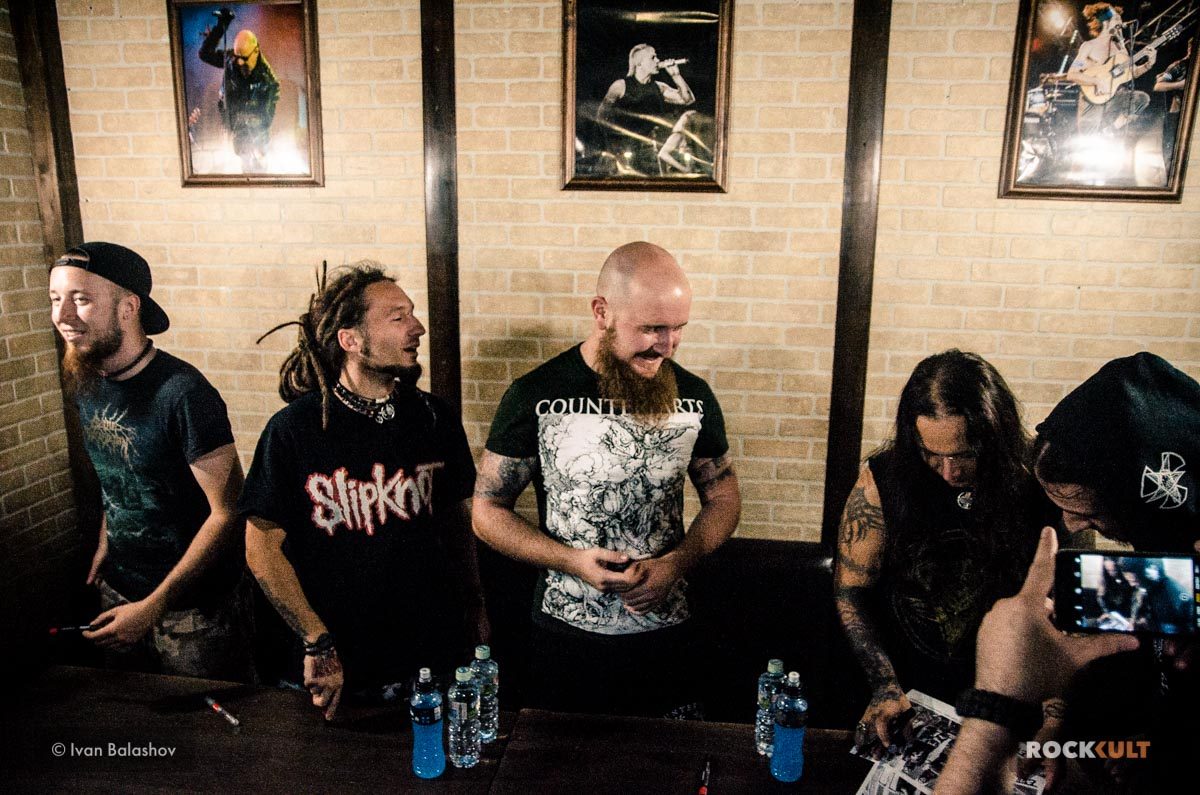 Фотоотчет | Ektomorf в Москве | Rock House | 05.10.2018