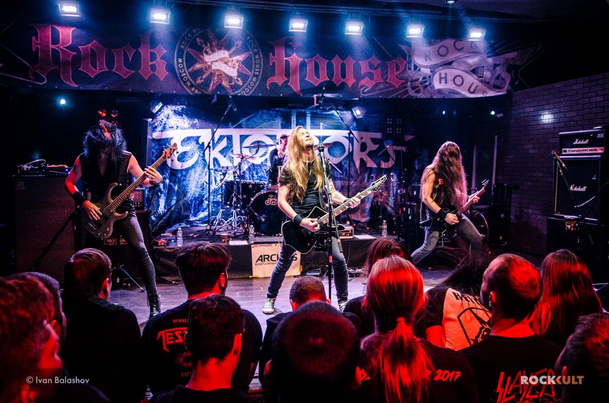 Фотоотчет | Ektomorf в Москве | Rock House | 05.10.2018