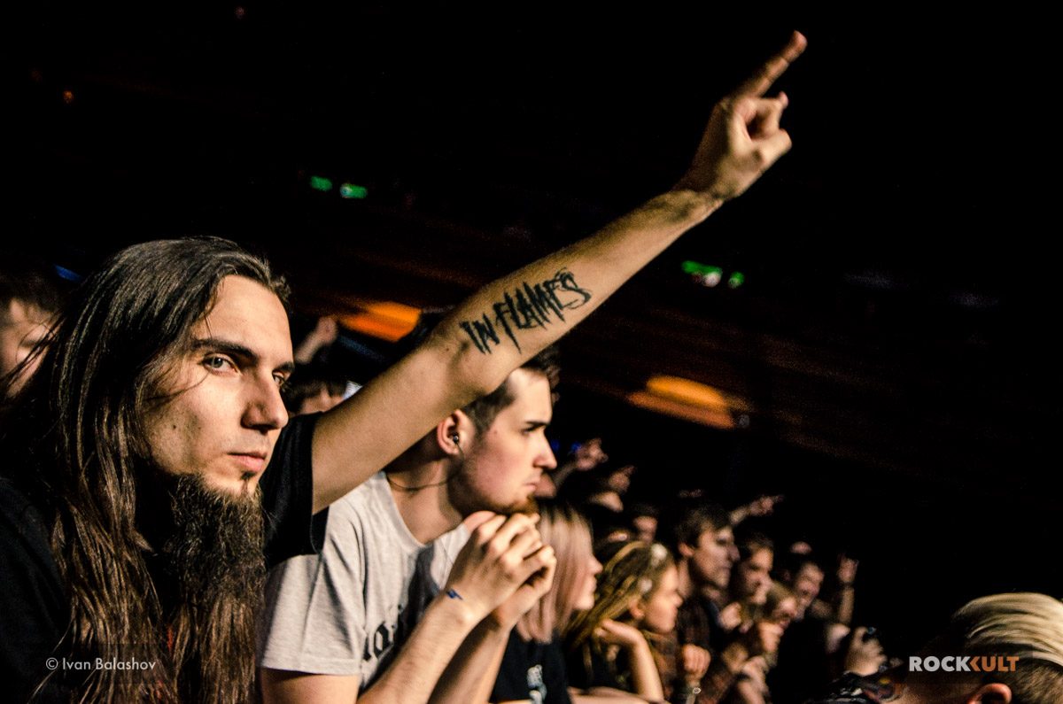 Фотоотчет | In Flames в Москве | ГлавClub Green Concert | 25.04.2019 — фото 84