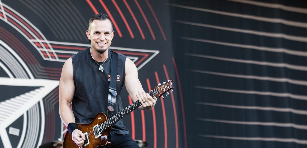 Mark Tremonti from Alter Bridge at the Nova Rock 2017
