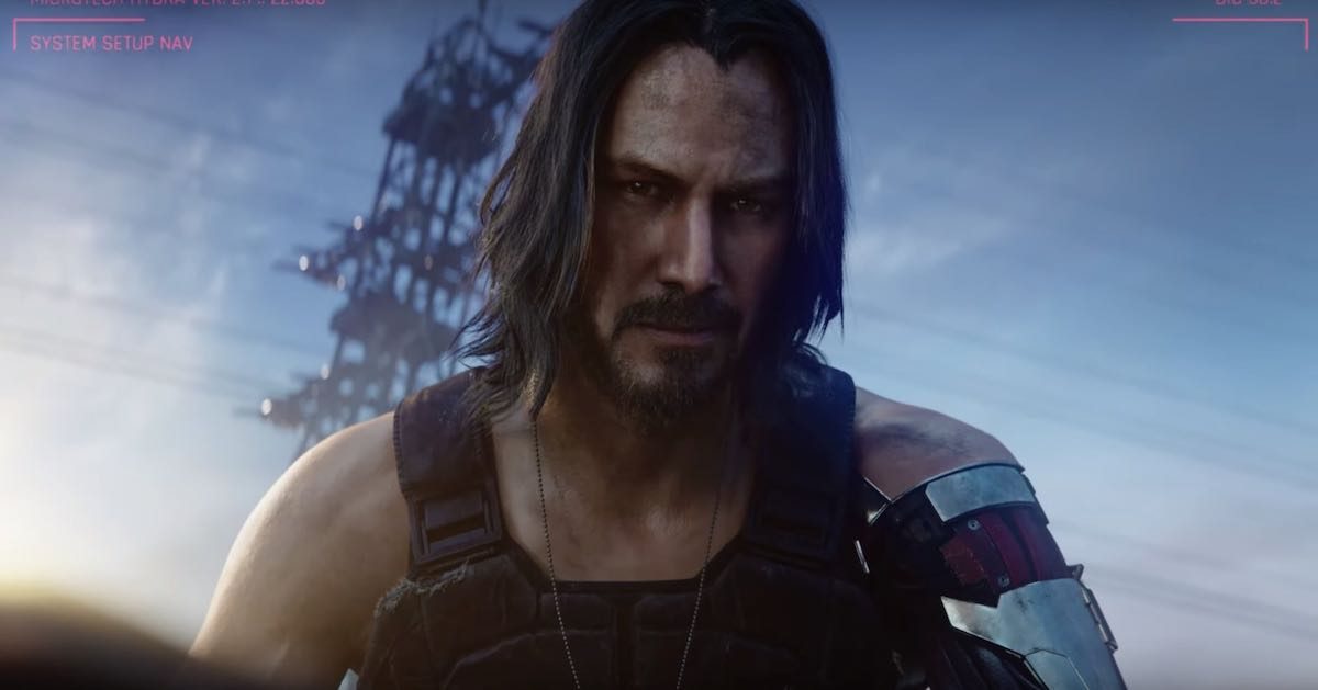 Киану Ривз стал одним из персонажей игры Cyberpunk 2077