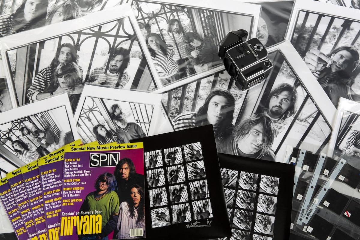 Фотографии Nirvana для обложки SPIN 1992 выставили на аукцион